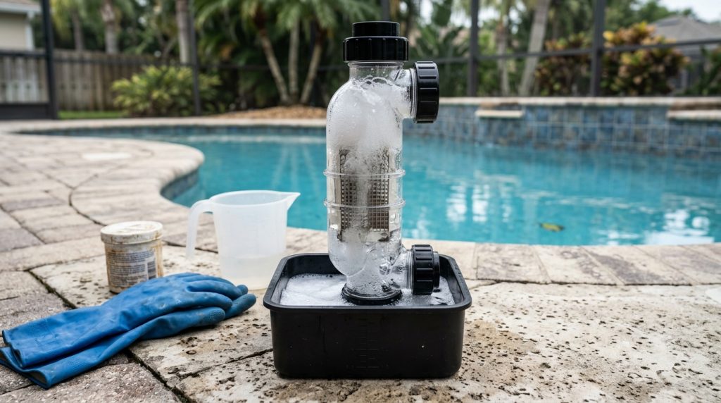 How to Acid-Wash a Salt Chlorinator Turbo Cell Without Damaging Platinum Plates